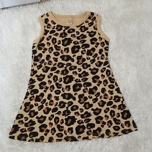 Leapord Sleeveless dress